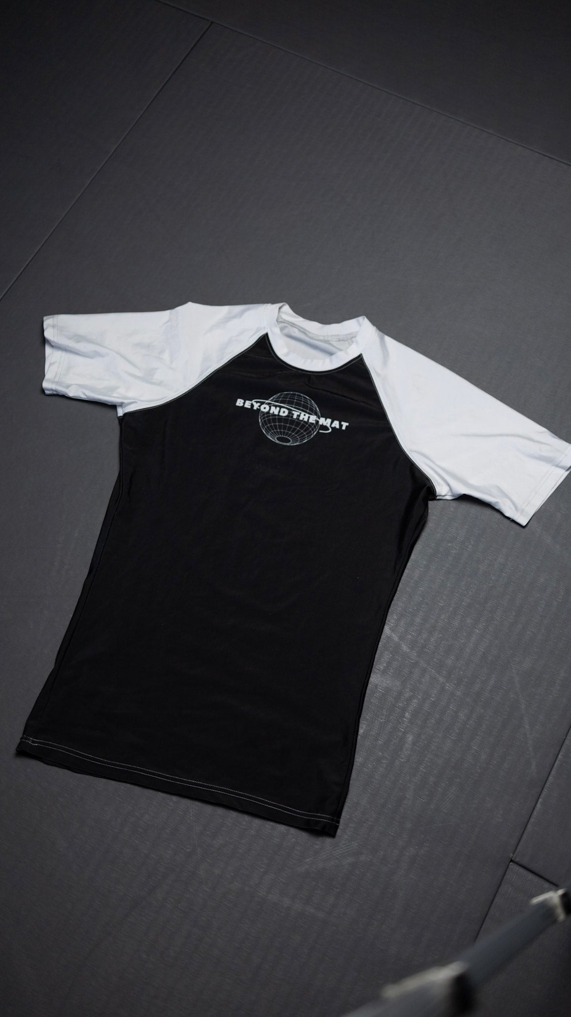 White Belt Ranked Rash Guard