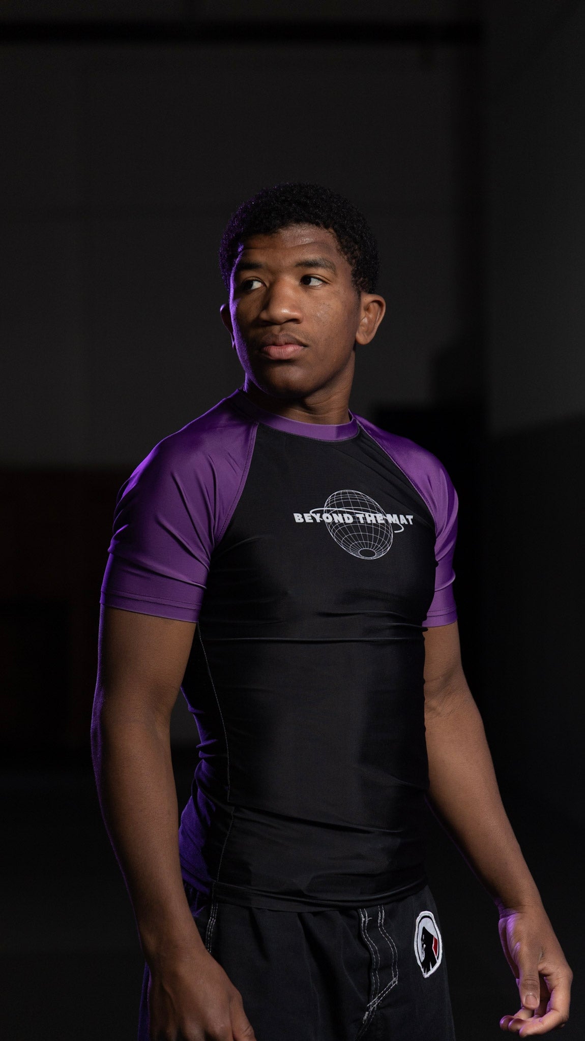 Purple Belt Ranked Rash Guard