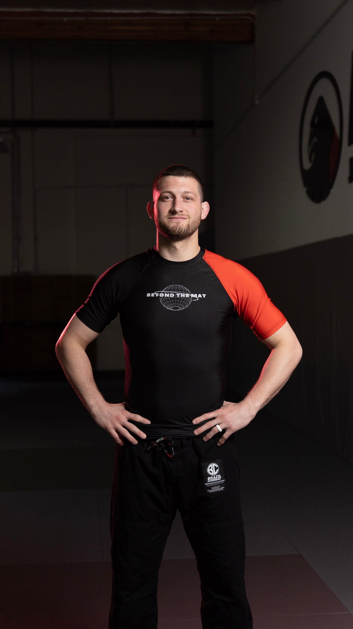 Black Belt Ranked Rash Guard