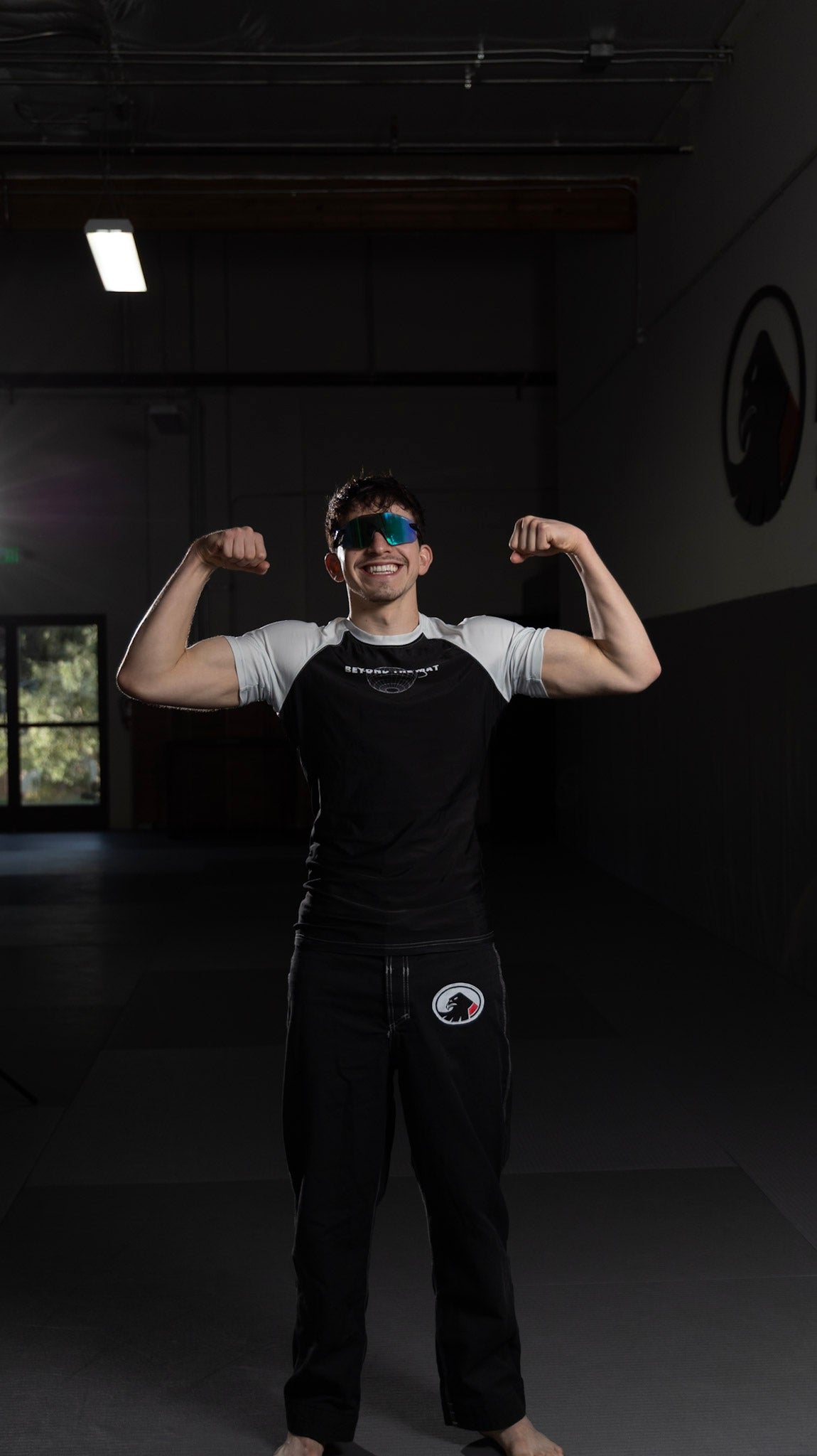 White Belt Ranked Rash Guard