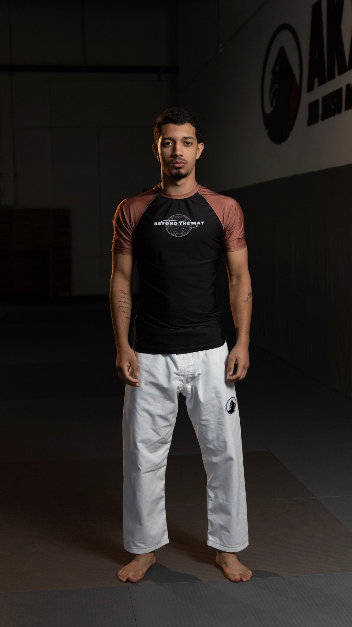 Brown Belt Ranked Rash Guard