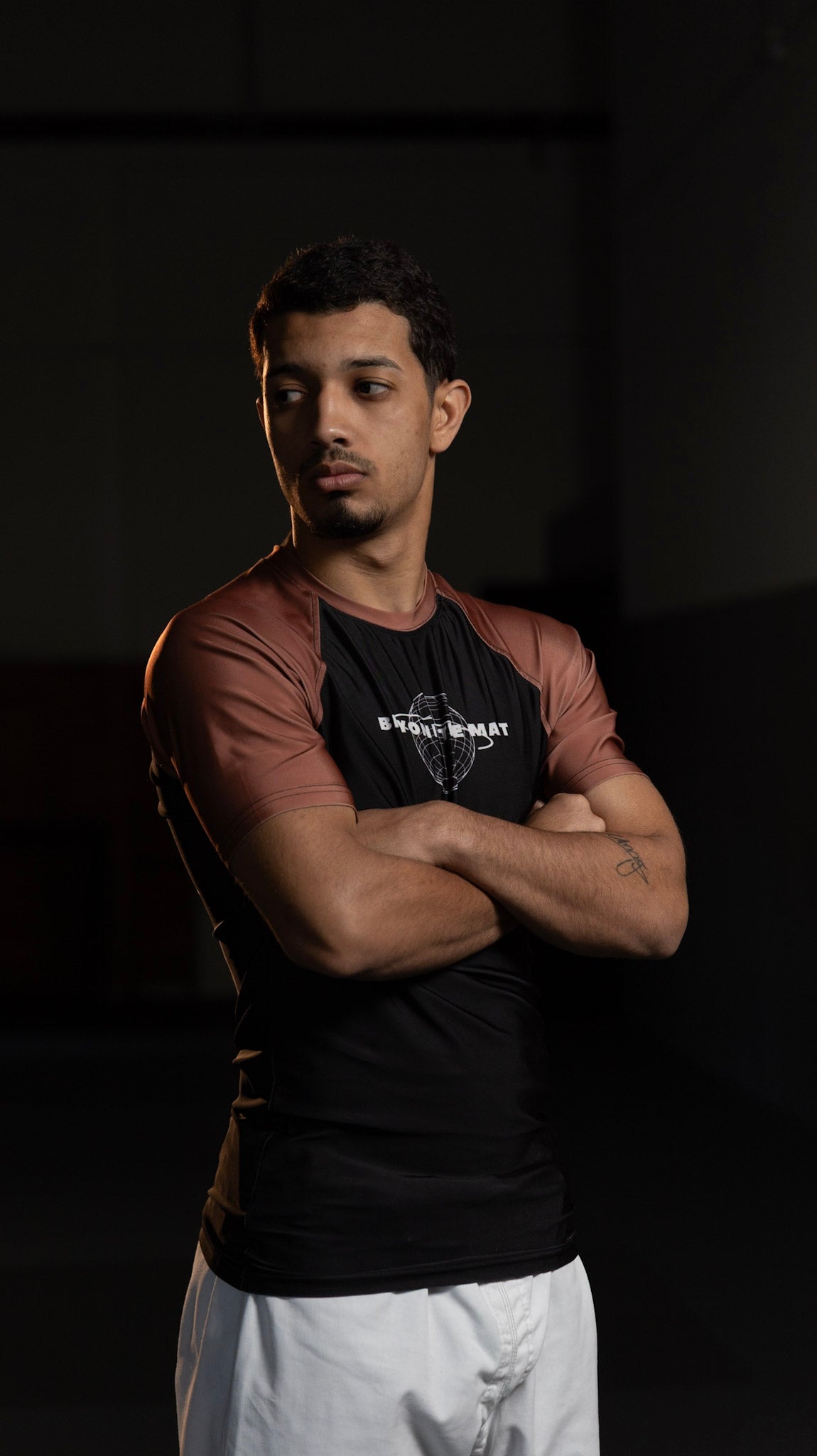 Brown Belt Ranked Rash Guard