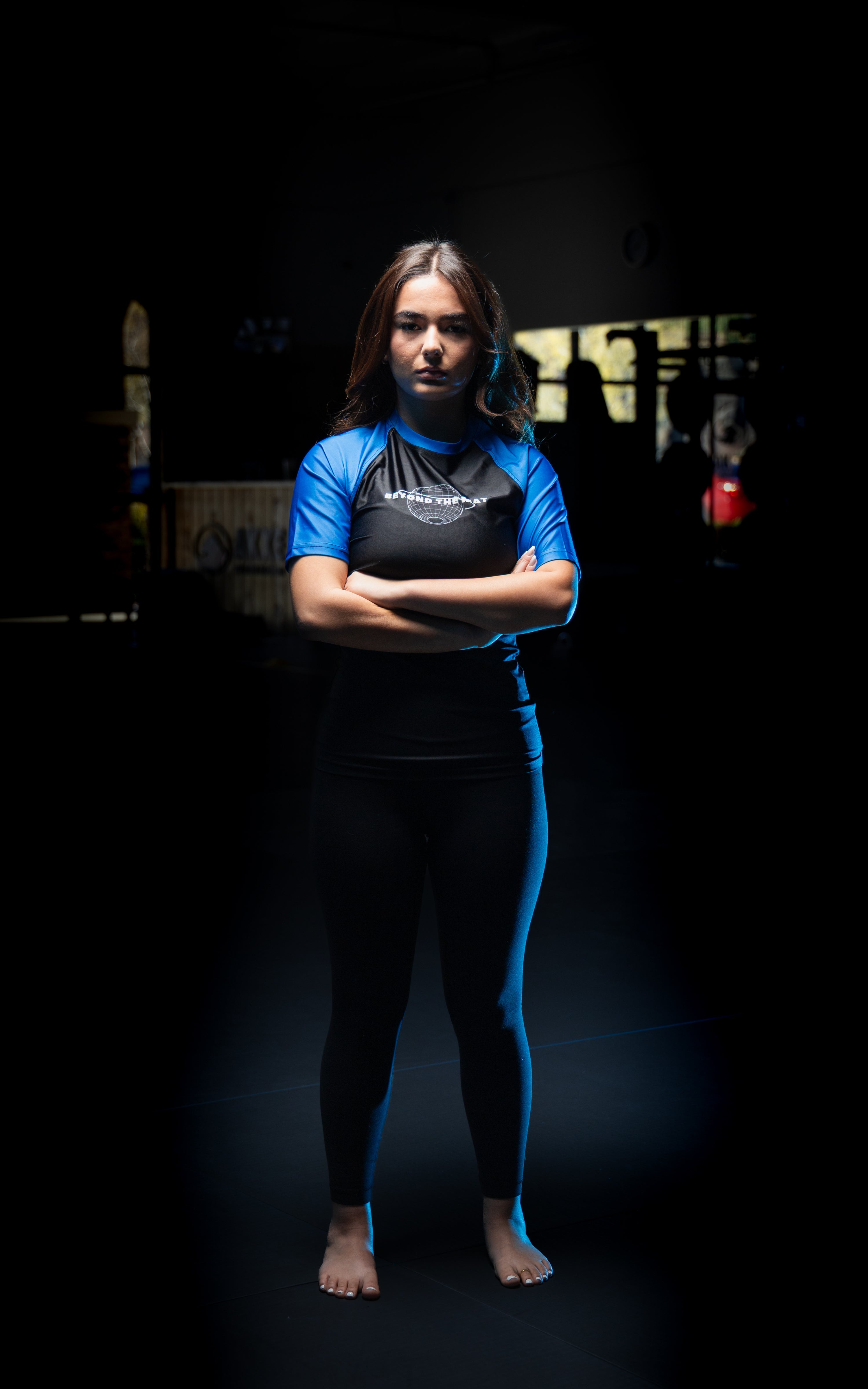 Blue Belt Ranked Rash Guard