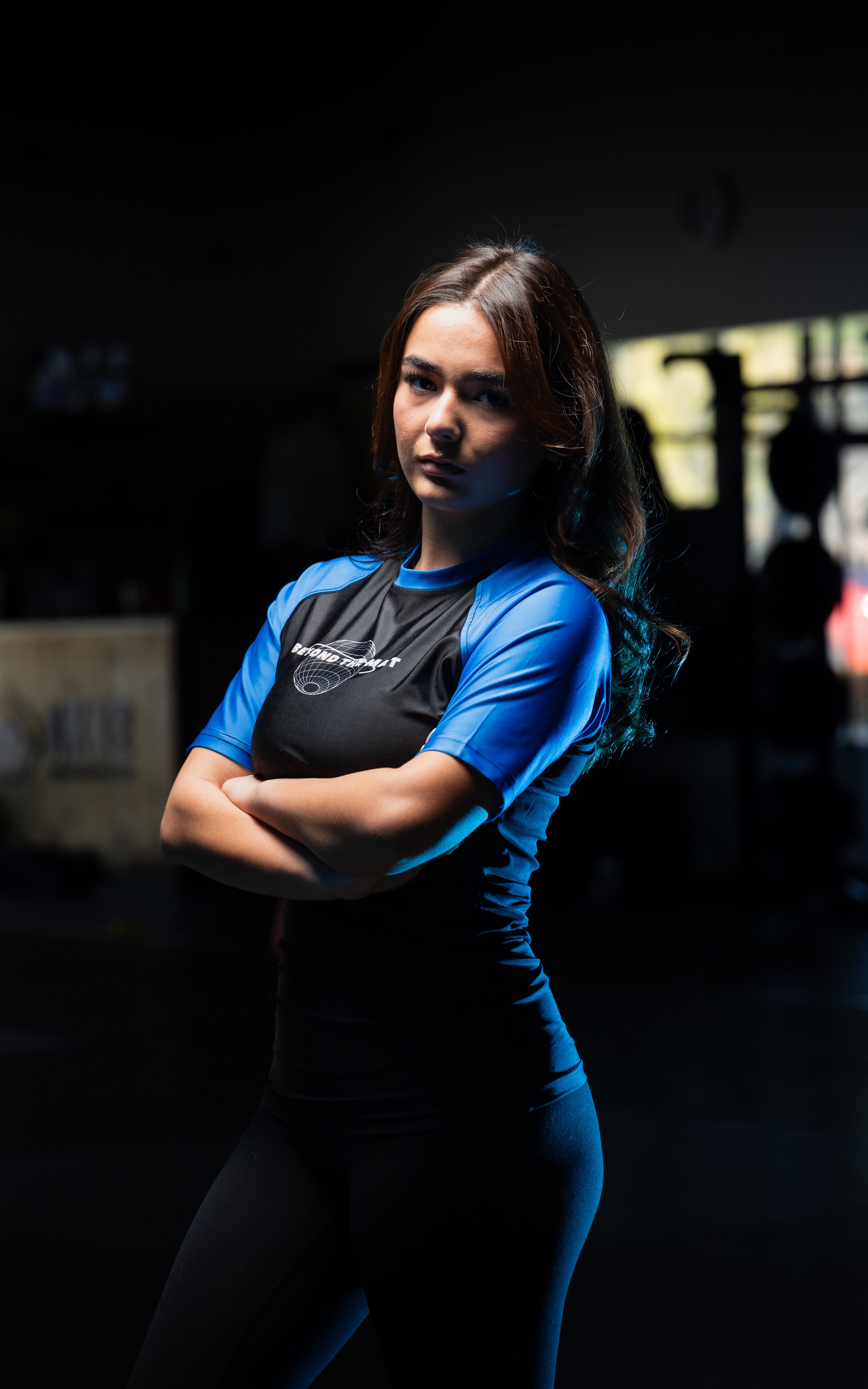 Blue Belt Ranked Rash Guard