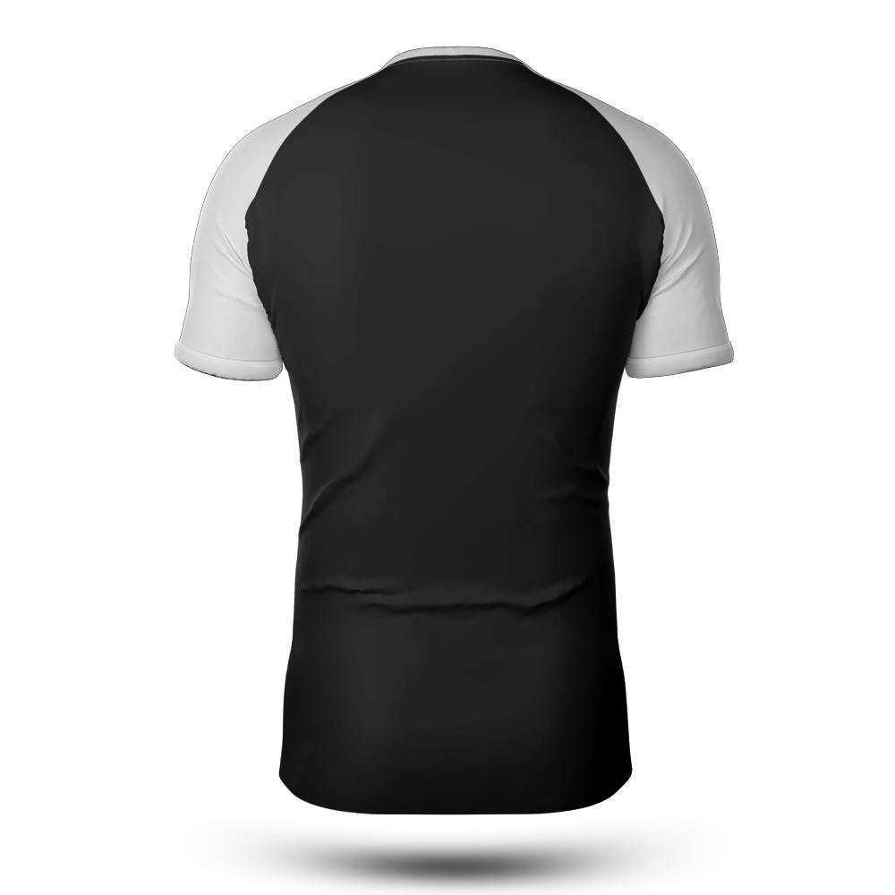 White Belt Ranked Rash Guard