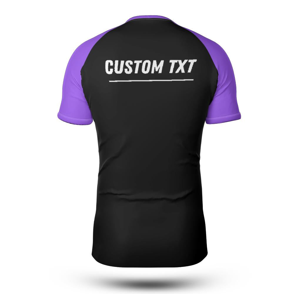 Purple Belt Ranked Rash Guard