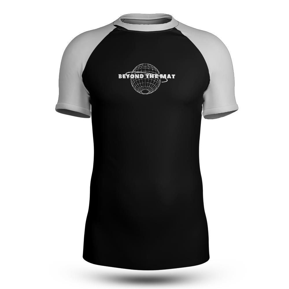 White Belt Ranked Rash Guard